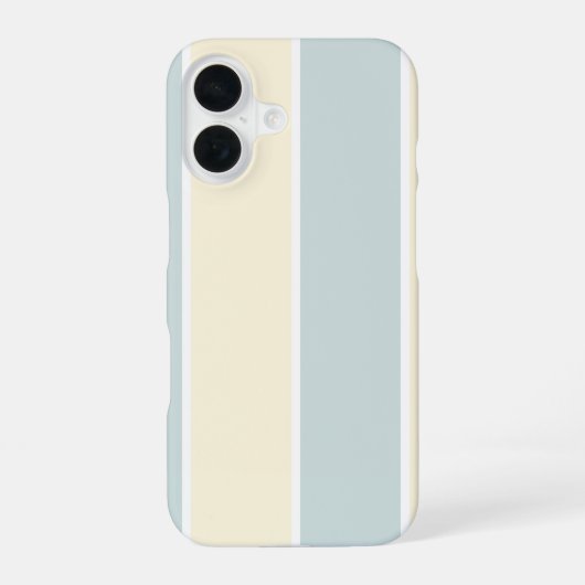 Weiches Farbvertikalstreifenmuster-Design iPhone 16 Hülle (Rückseite)