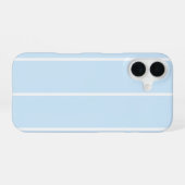 Weiches Farbvertikalstreifenmuster-Design iPhone 16 Hülle (Rückseite (Horizontal))