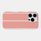 Weiches Farbvertikalstreifenmuster-Design iPhone Hülle (Rückseite (Horizontal))