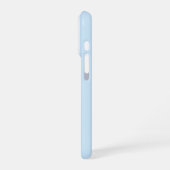 Weiches Farbvertikalstreifenmuster-Design iPhone Hülle (Linke Seite)