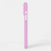 Weiches Farbvertikalstreifenmuster-Design iPhone Hülle (Linke Seite)