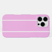 Weiches Farbvertikalstreifenmuster-Design iPhone Hülle (Rückseite (Horizontal))