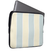 Weiches Farbvertikalstreifenmuster-Design Laptopschutzhülle (Vorne Rechts)