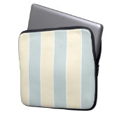 Weiches Farbvertikalstreifenmuster-Design Laptopschutzhülle (Vorderseite Links)