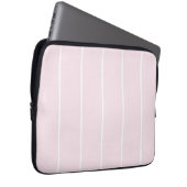 Weiches Farbvertikalstreifenmuster-Design Laptopschutzhülle (Vorne Rechts)