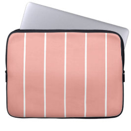Weiches Farbvertikalstreifenmuster-Design Laptopschutzhülle