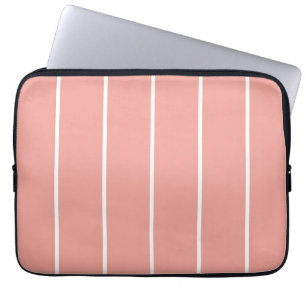 Weiches Farbvertikalstreifenmuster-Design Laptopschutzhülle