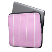 Weiches Farbvertikalstreifenmuster-Design Laptopschutzhülle (Vorderseite Links)