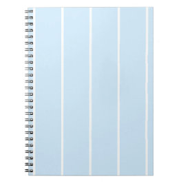 Weiches Farbvertikalstreifenmuster-Design Notizblock