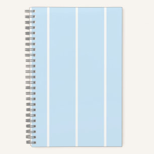 Weiches Farbvertikalstreifenmuster-Design Notizblock