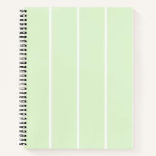 Weiches Farbvertikalstreifenmuster-Design Notizblock