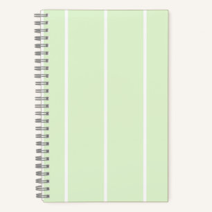 Weiches Farbvertikalstreifenmuster-Design Notizblock