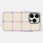 Weiches Farbvertikalstreifenmuster-Punkt-Design Case-Mate iPhone Hülle (Rückseite (Horizontal))