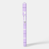 Weiches Farbvertikalstreifenmuster-Punkt-Design Case-Mate iPhone Hülle (Rückseite / Links)