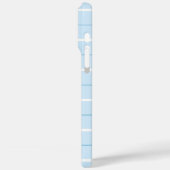 Weiches Farbvertikalstreifenmuster-Punkt-Design Case-Mate iPhone Hülle (Rückseite / Links)