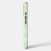 Weiches Farbvertikalstreifenmuster-Punkt-Design Case-Mate iPhone Hülle (Rückseite / Links)