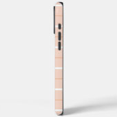 Weiches Farbvertikalstreifenmuster-Punkt-Design Case-Mate iPhone Hülle (Rückseite / Links)