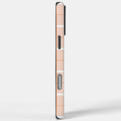 Weiches Farbvertikalstreifenmuster-Punkt-Design Case-Mate iPhone Hülle (Rückseite / Rechts)