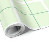 Weiches Farbvertikalstreifenmuster-Punkt-Design Geschenkpapier (Rolleneckpunkt)