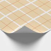 Weiches Farbvertikalstreifenmuster-Punkt-Design Geschenkpapier (Ecke)