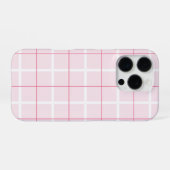 Weiches Farbvertikalstreifenmuster-Punkt-Design iPhone Hülle (Rückseite (Horizontal))
