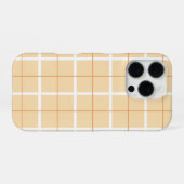 Weiches Farbvertikalstreifenmuster-Punkt-Design iPhone Hülle (Rückseite (Horizontal))