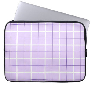 Weiches Farbvertikalstreifenmuster-Punkt-Design Laptopschutzhülle