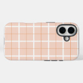 Weiches Farbvertikalstreifenmuster-Punktdesign Case-Mate iPhone Hülle (Rückseite (Horizontal))
