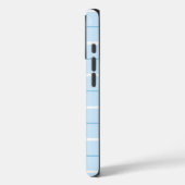 Weiches Farbvertikalstreifenmuster-Punktdesign Case-Mate iPhone Hülle (Rückseite / Links)
