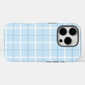 Weiches Farbvertikalstreifenmuster-Punktdesign Case-Mate iPhone Hülle (Rückseite (Horizontal))