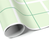 Weiches Farbvertikalstreifenmuster-Punktdesign Geschenkpapier (Rolleneckpunkt)