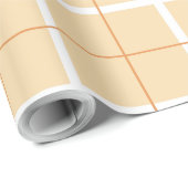 Weiches Farbvertikalstreifenmuster-Punktdesign Geschenkpapier (Rolleneckpunkt)