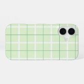 Weiches Farbvertikalstreifenmuster-Punktdesign iPhone 16 Hülle (Rückseite (Horizontal))