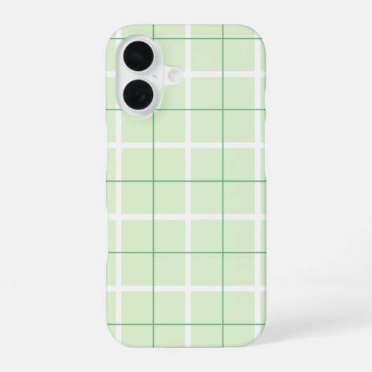Weiches Farbvertikalstreifenmuster-Punktdesign iPhone 16 Hülle (Rückseite)