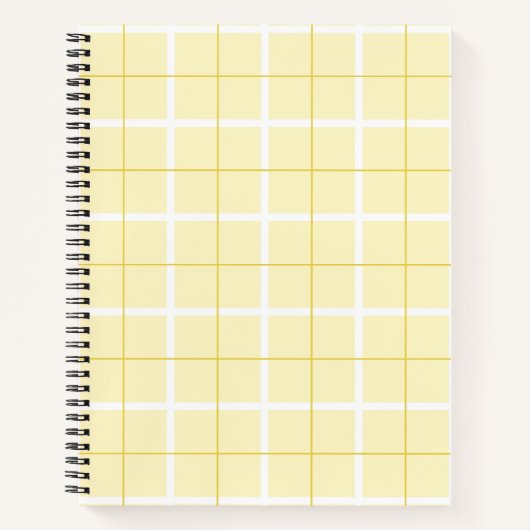 Weiches Farbvertikalstreifenmuster Punktdesign  Notizblock (Vorderseite)