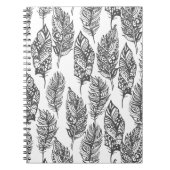 Weiches Feder-Gekritzel Notizblock (Vorderseite)