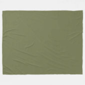 Weiches Fleece-Decke in Salbeigrün Fleecedecke (Vorderseite (Horizontal))