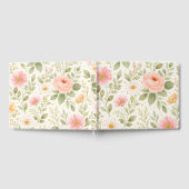 Weiches Florales Wasserfarbenmuster Gästebuch (Voll)