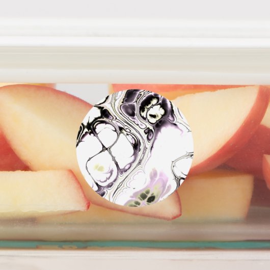 weiches Fraktal 1 Etiketten (Befestigt)