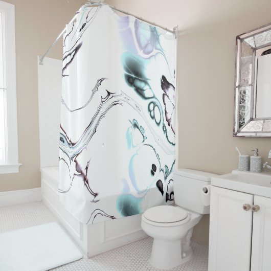 weiches Fraktal 2 Duschvorhang (Beispiel)
