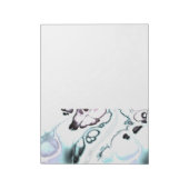 weiches Fraktal 2 Notizblock (Rotiert)