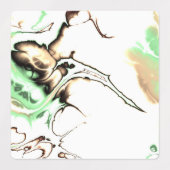 weiches Fraktal 3 Etiketten (Design 1)