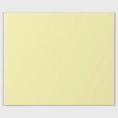 Weiches Gelbes Massives Geschenkpapier Rolle (Flach)