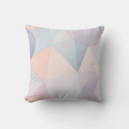 Weiches, geometrisches Muster Kissen