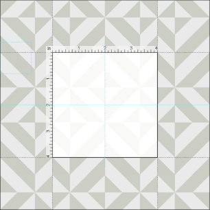 Weiches graues geometrisches Art Deco Stoff