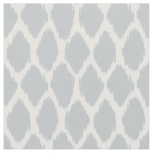 Weiches graues Ikat Ogee Muster Stoff (Nahaufnahme)