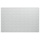 Weiches graues Ikat Ogee Muster Stoff (Fat Quarter (45,7 x 55,9 cm))