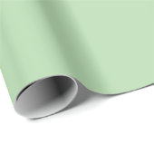 Weiches grünes Vollton-Wrap-Papier Rolle Geschenkpapier (Rolleneckpunkt)