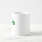 Weiches grünes Wassermann-Design-Mug Kaffeetasse (Mittel)