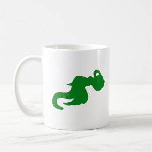 Weiches grünes Wassermann-Design-Mug Kaffeetasse